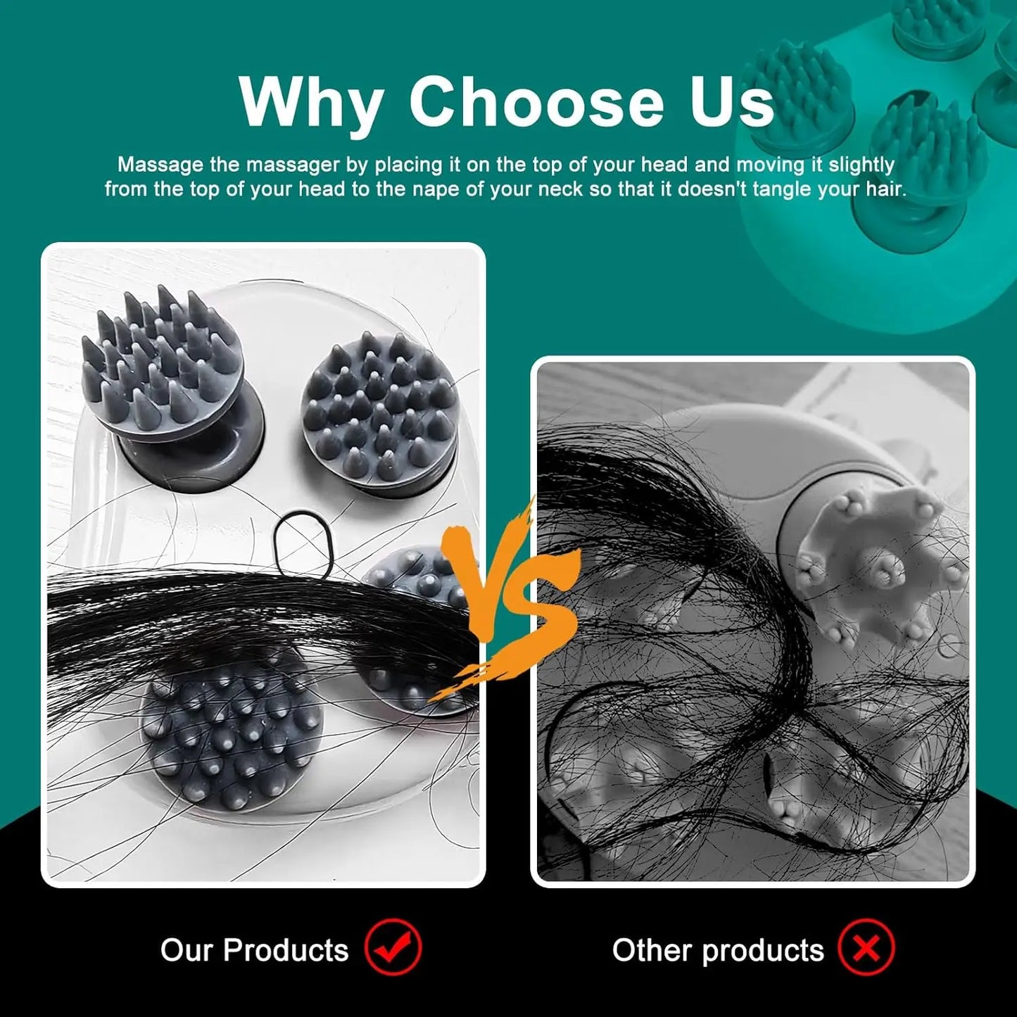 💆♂️✨ Ultimate Scalp & Full Body Massager – Relaxation at Your Fingertips!