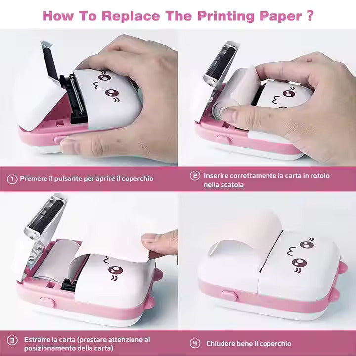 π¨οΈβ¨ Mini Pocket Printer β Print Anywhere, Anytime!