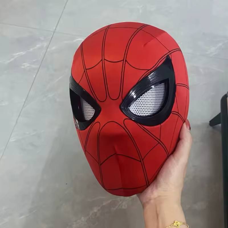 Spider-Man Cosplay Mask with Mechanical Blinking Eyes!