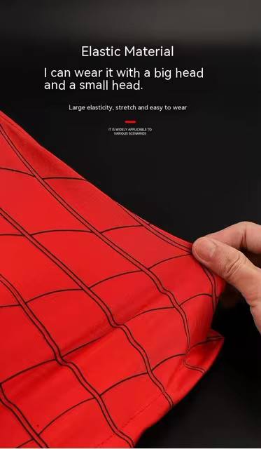 Spider-Man Cosplay Mask with Mechanical Blinking Eyes!