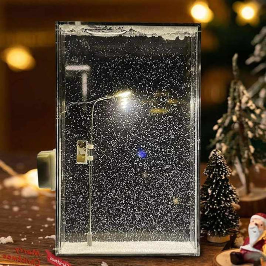 🌨️ Snow Street Light Lamp – A Magical Winter Glow! ❄️✨