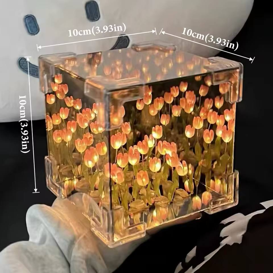 ✨ Enchanted Tulip Glow Lamp – A Blooming Light of Elegance ✨